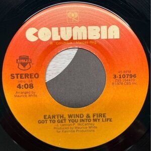 Earth Wind & Fire Got to Get You Into My Life / Ill Write a Song For You 45 Soul